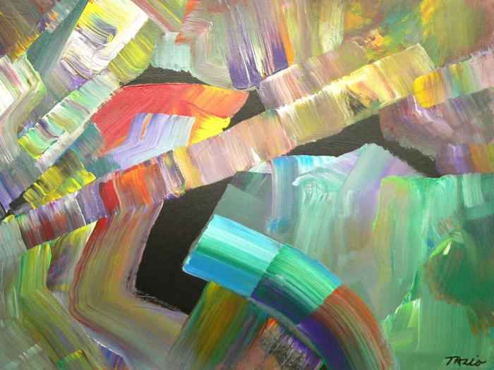 Joyous Hoppin' 18x24